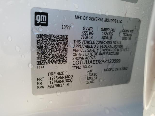 2023 GMC SIERRA K15 #3296432681