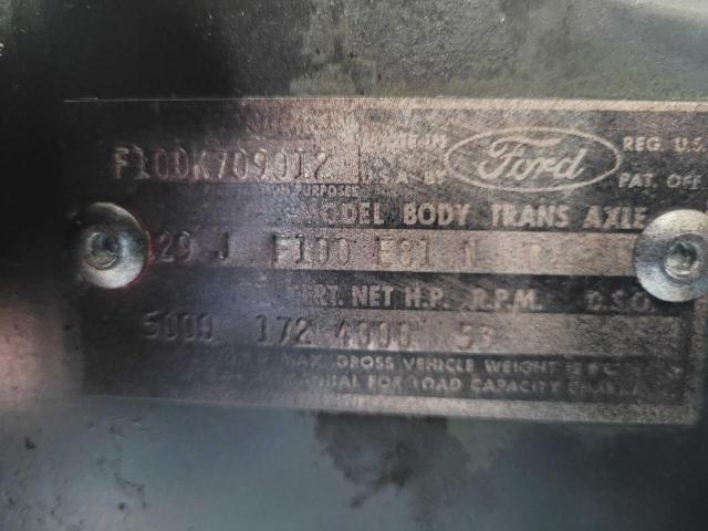 1965 FORD F100 #3282371268