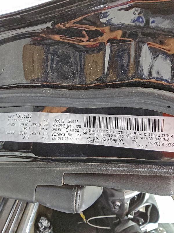 2017 JEEP CHEROKEE O #3309207646