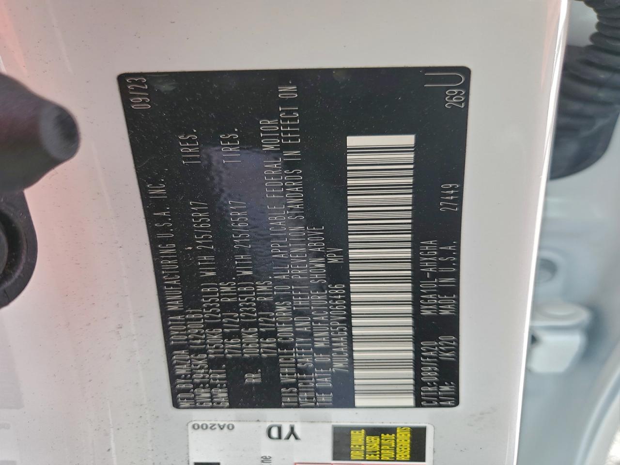 Lot #3301782392 2023 TOYOTA COROLLA CR