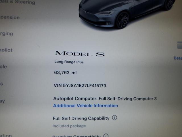 2020 TESLA MODEL S #3296907815