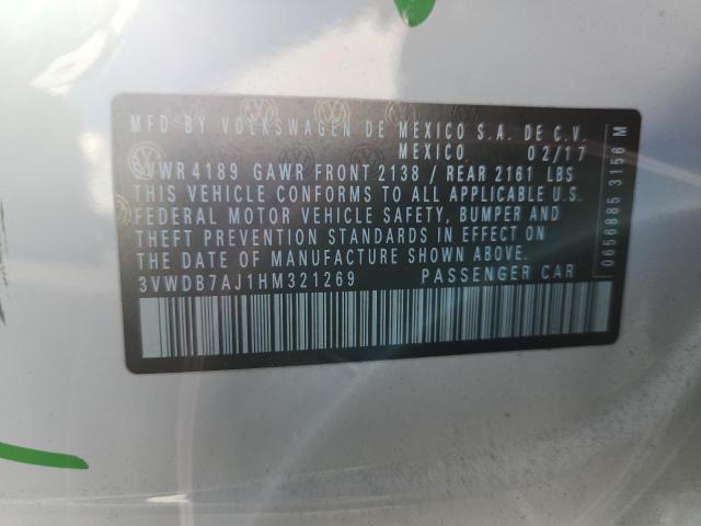 2017 VOLKSWAGEN JETTA SE #3302796954