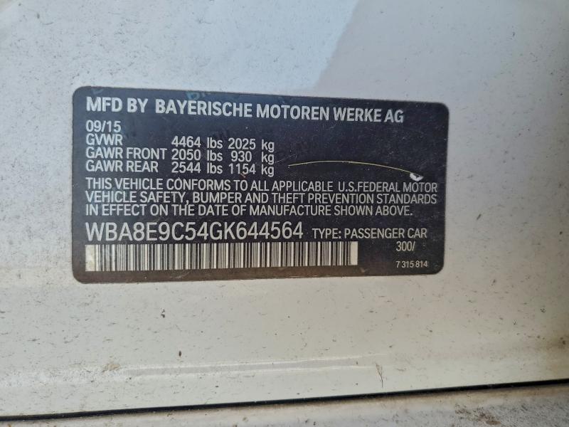 2016 BMW 328 I SULE #3291432135