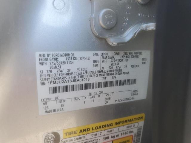 2018 FORD EXPEDITION - 1FMJU2AT8JEA61013