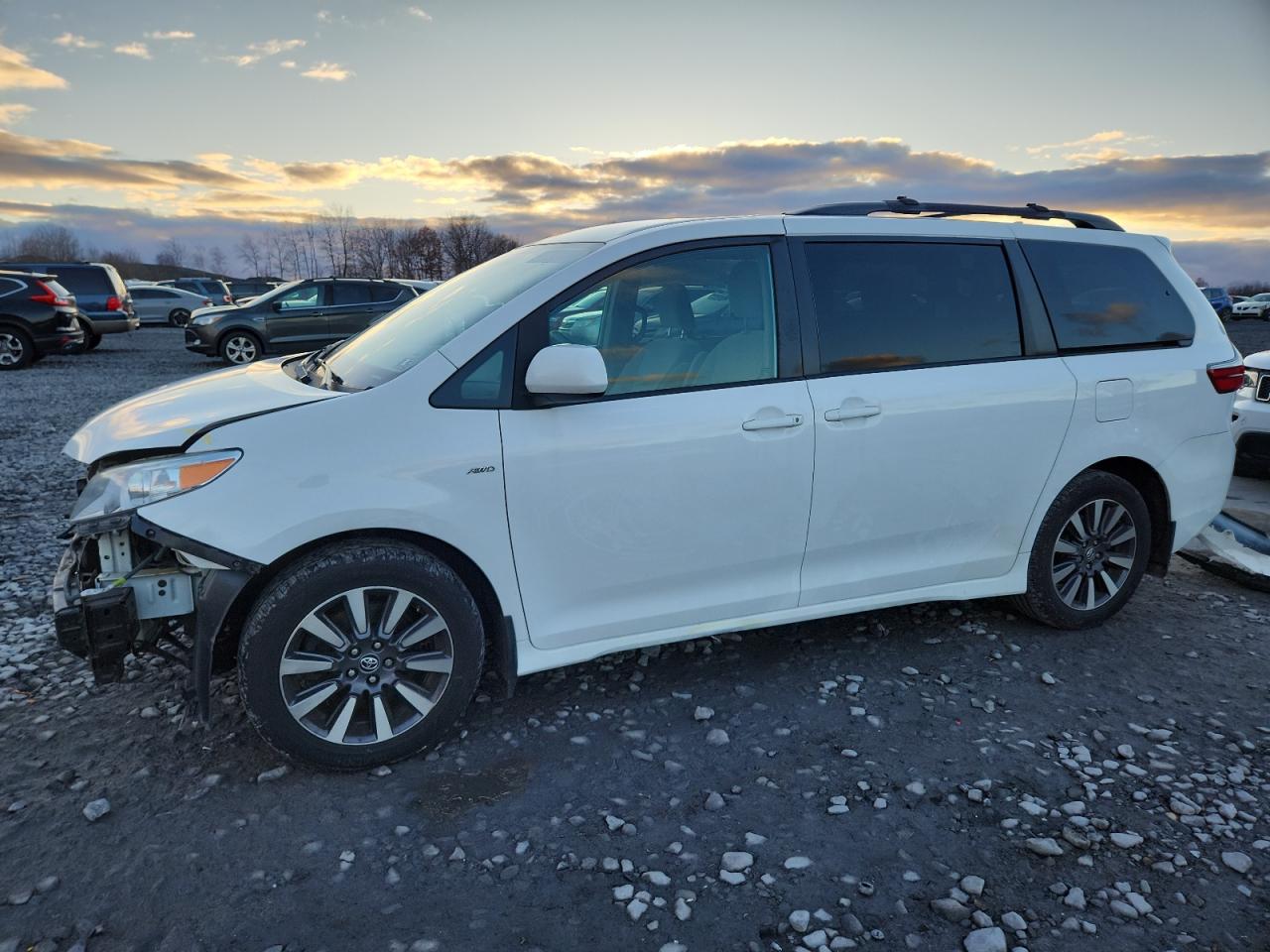 Lot #3308459290 2019 TOYOTA SIENNA LE