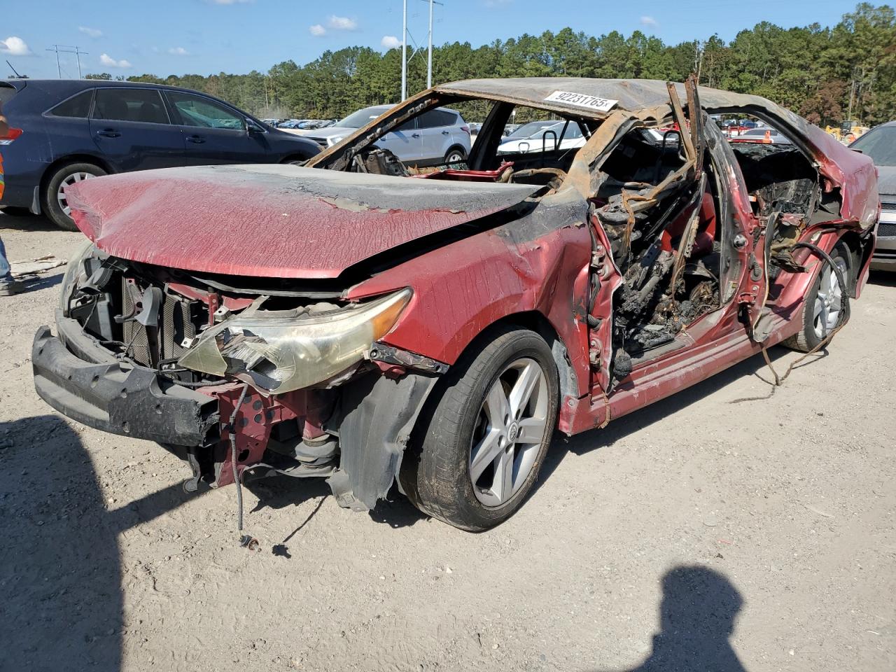 Lot #3316066344 2012 TOYOTA CAMRY BASE