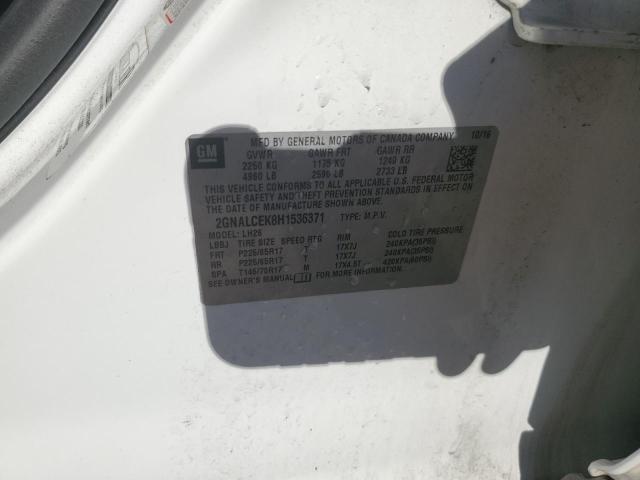 2017 CHEVROLET EQUINOX LT #3290374764