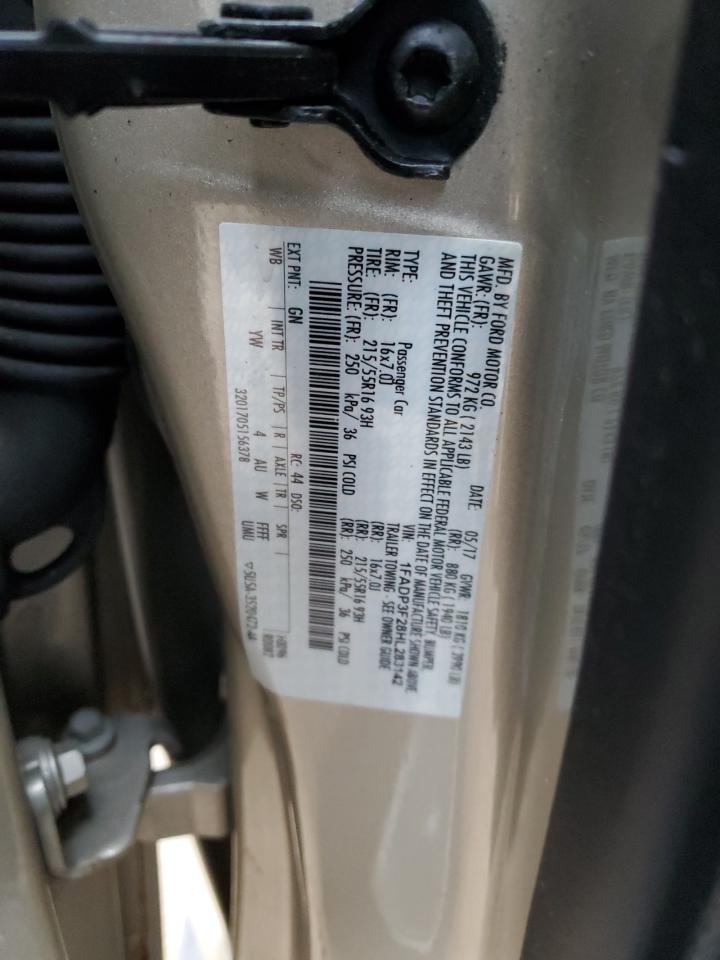 Lot #3302708031 2017 FORD FOCUS SE