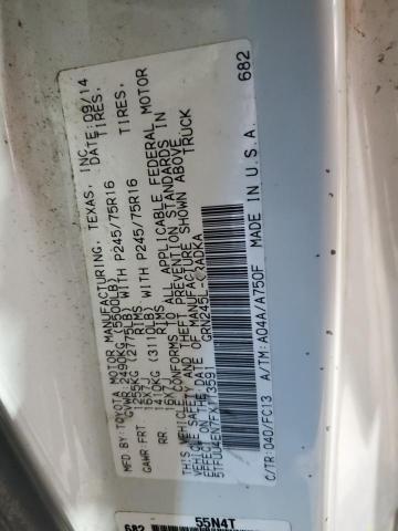 2015 TOYOTA TACOMA ACC #3302699069