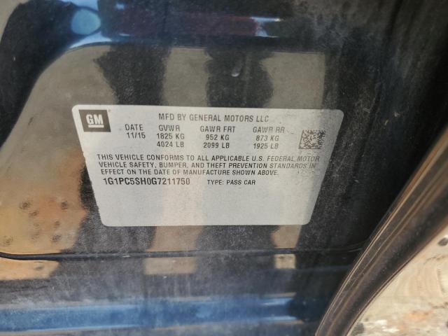 2016 CHEVROLET CRUZE LIMI #3284772528