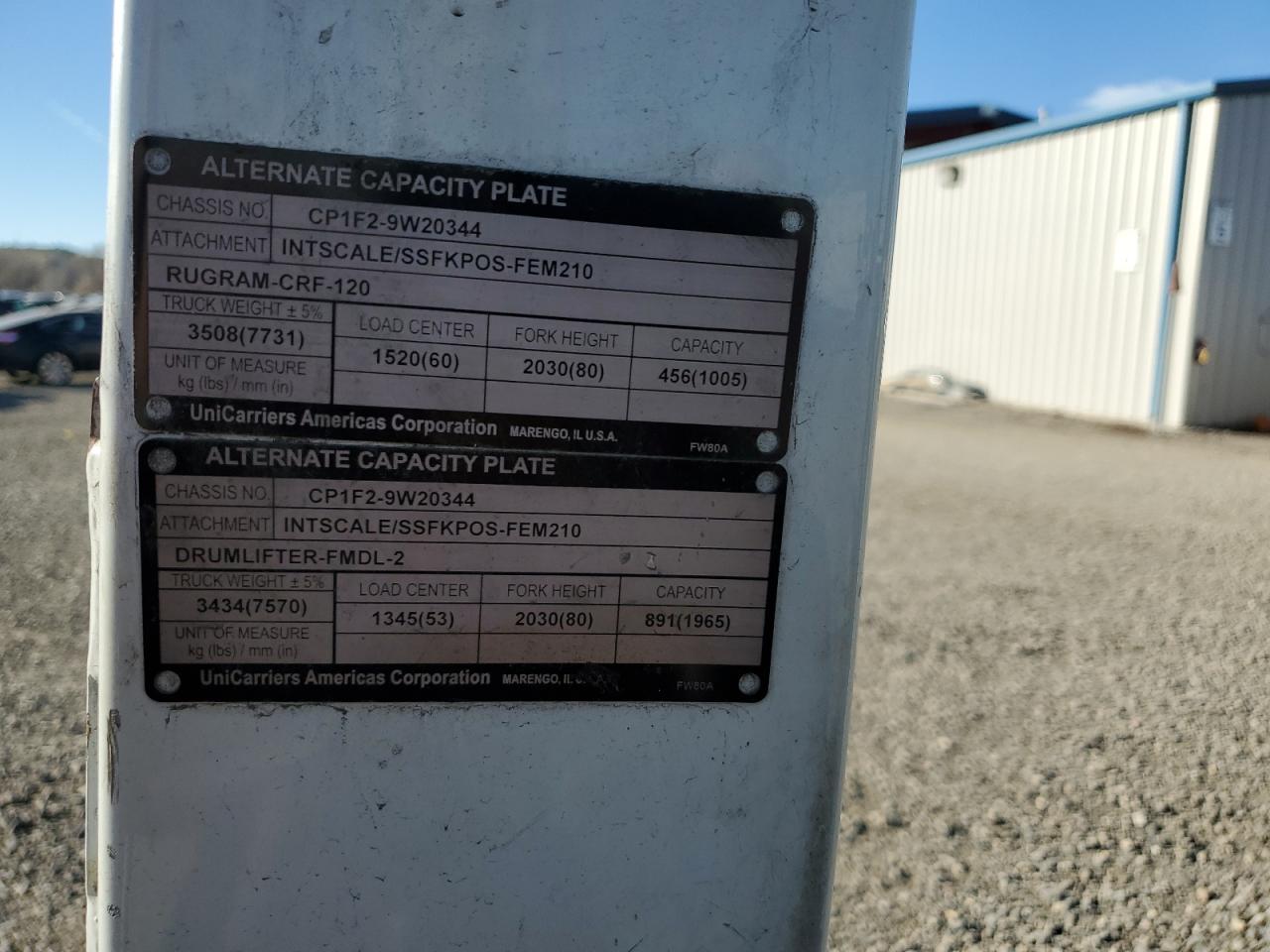 Lot #3287361983 2015 NISSAN FORKLIFT