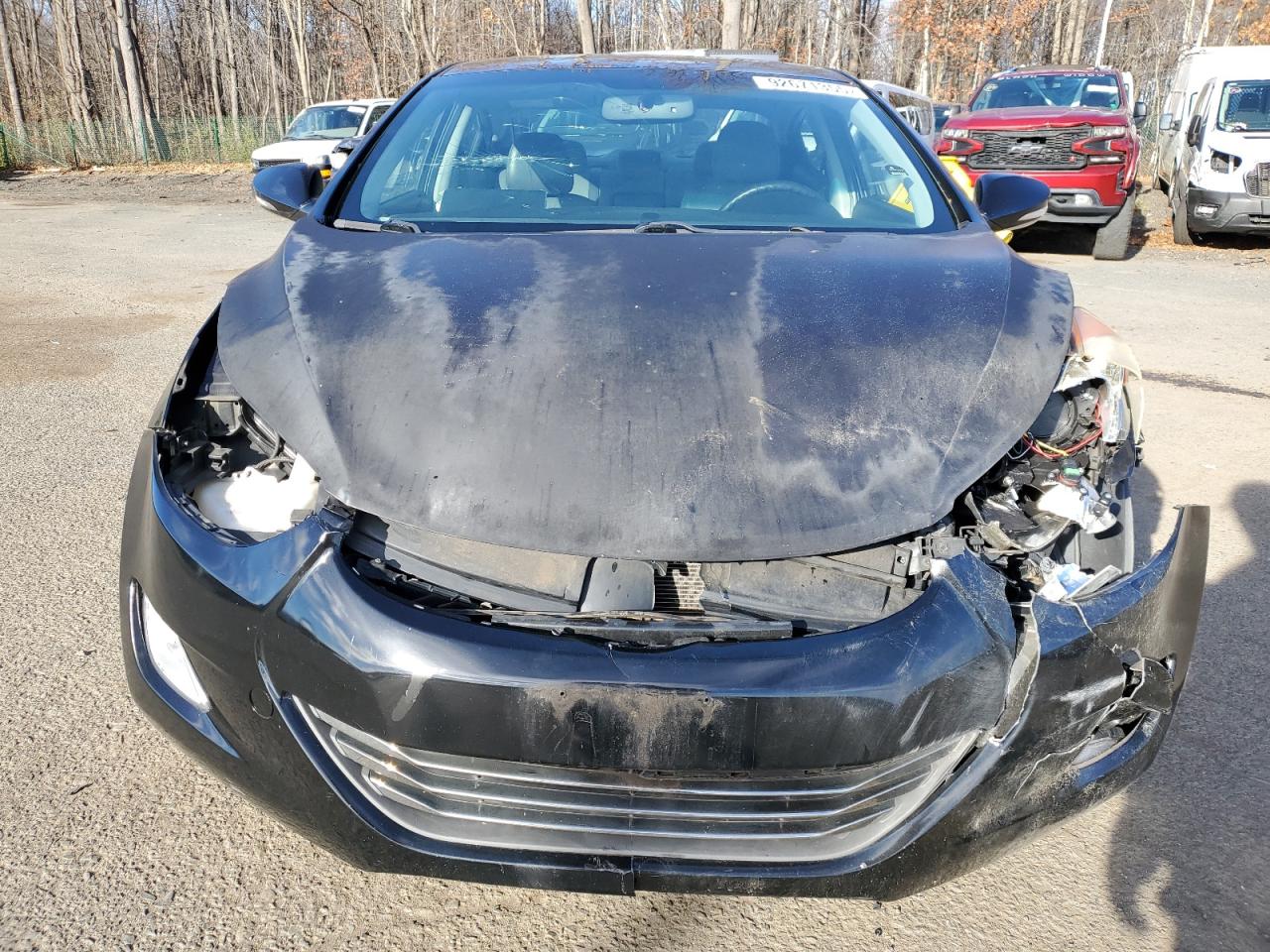 Lot #3309630049 2013 HYUNDAI ELANTRA GL