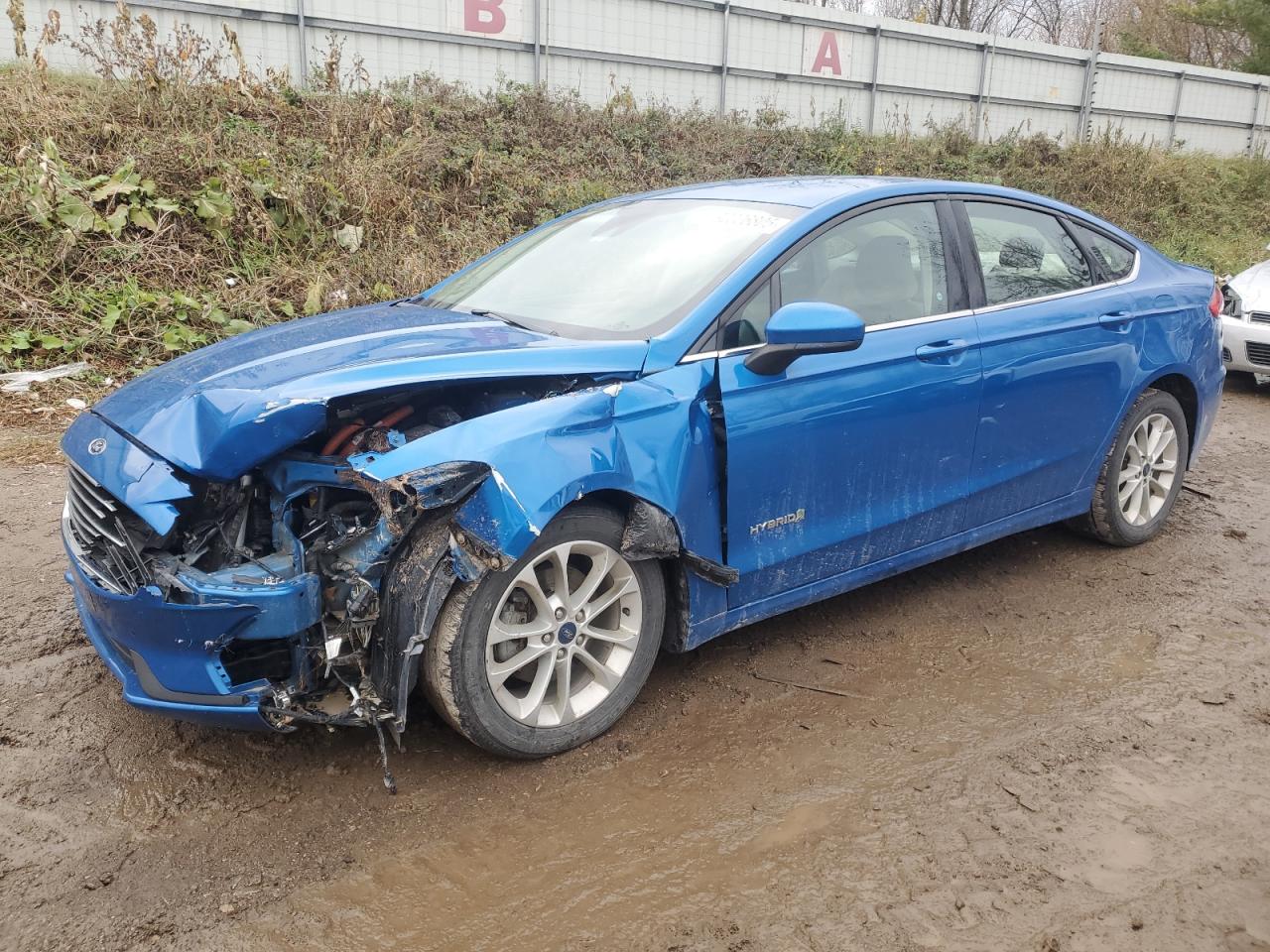 Lot #3302734014 2019 FORD FUSION SE