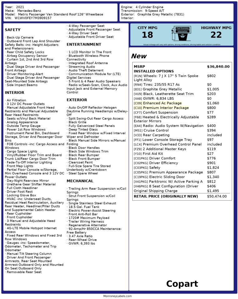 MERCEDES-BENZ METRIS