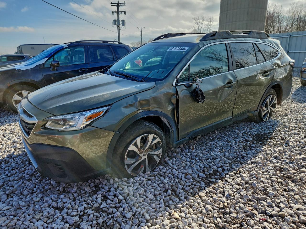 Lot #3302925066 2020 SUBARU OUTBACK LI