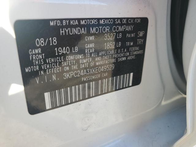 2019 HYUNDAI ACCENT SE #3301805358