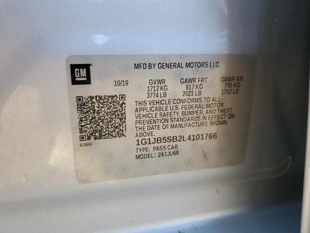 2020 CHEVROLET SONIC LS #3302675021