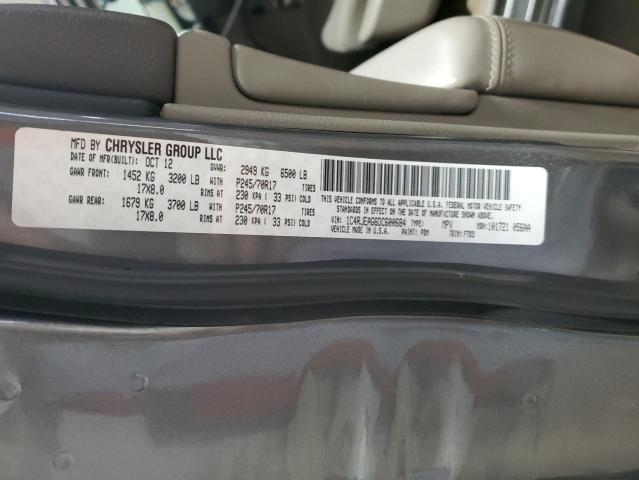 2013 JEEP GRAND CHER #3301962441