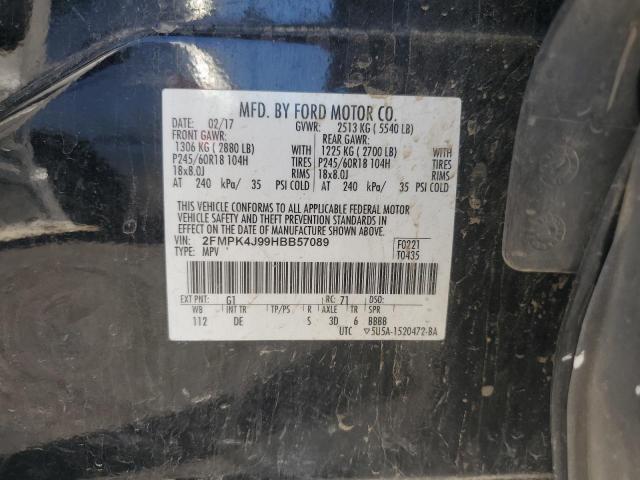 2017 FORD EDGE SEL #3303646936