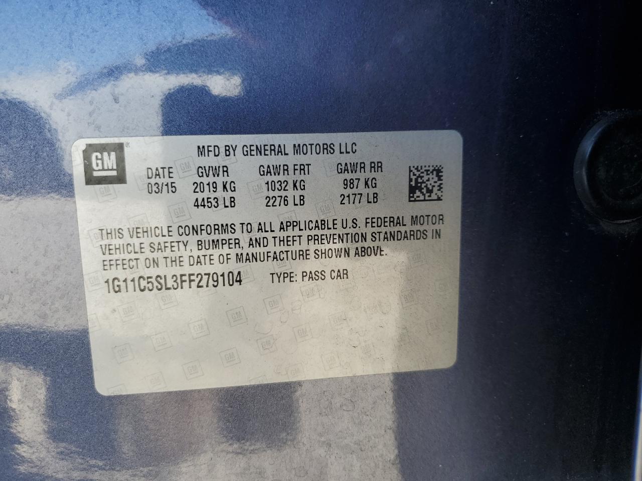 CHEVROLET MALIBU 1LT