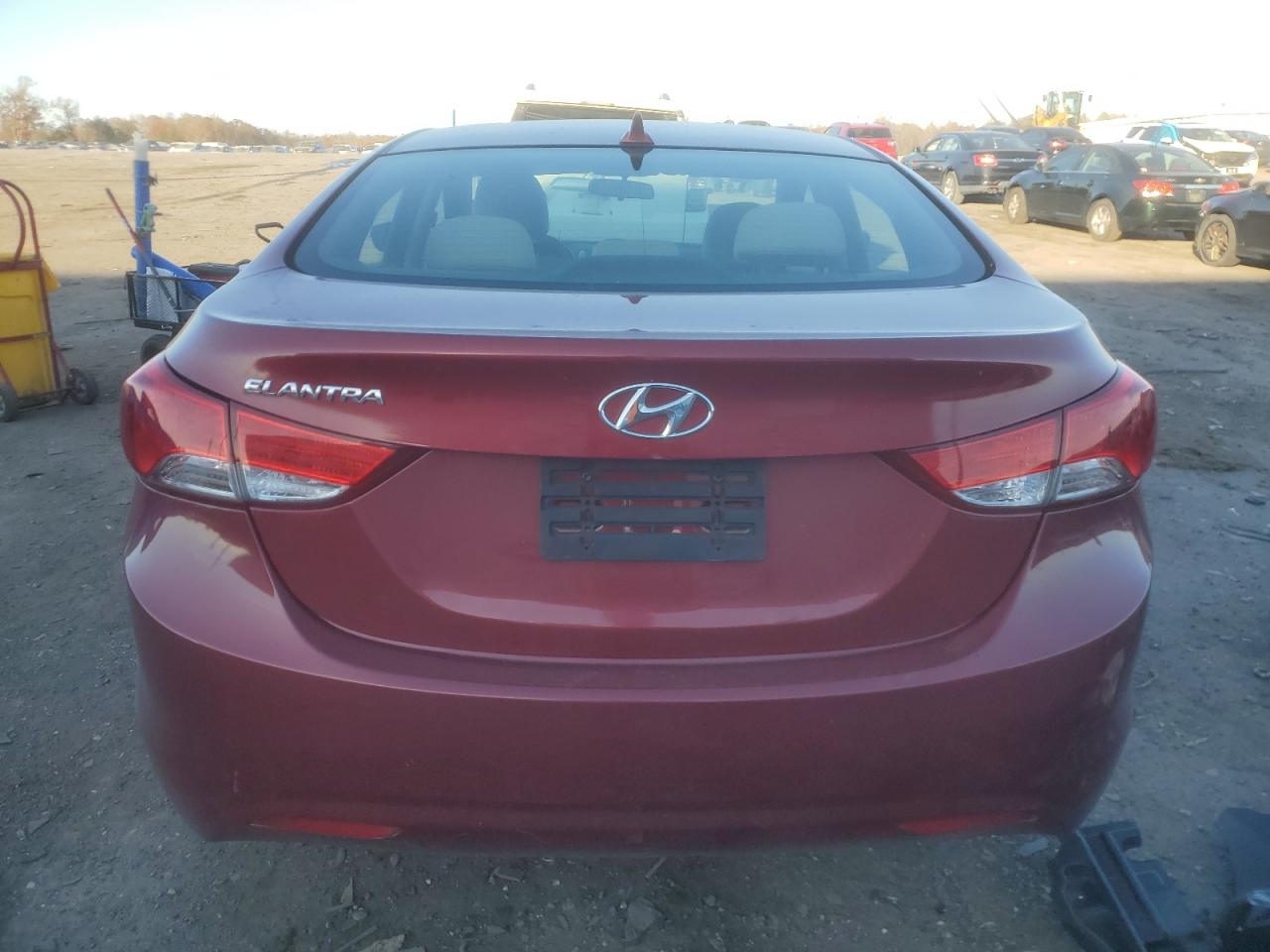 Lot #3301847402 2013 HYUNDAI ELANTRA GL