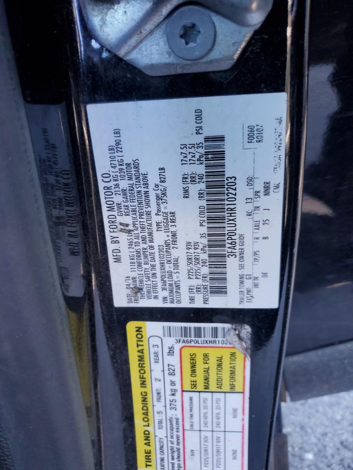 FORD FUSION SE HYBRID