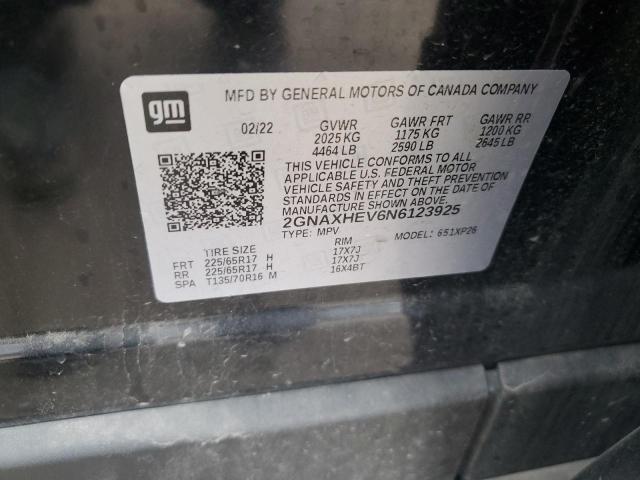 2022 CHEVROLET EQUINOX LS #3294440514