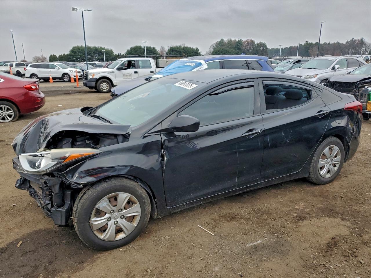 Lot #3311583763 2016 HYUNDAI ELANTRA SE