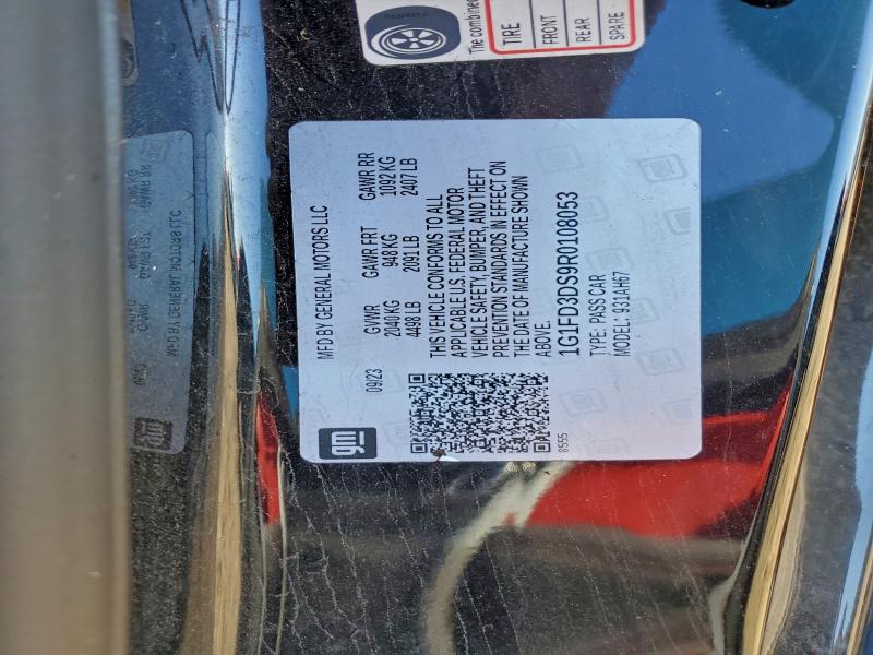 2024 CHEVROLET CAMARO LT #3302885905