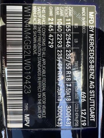 2020 MERCEDES-BENZ GLB 250 #3286506148