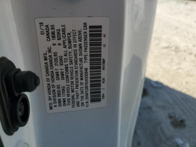 2018 HONDA CIVIC EXL #3297148498