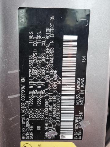 2005 LEXUS RX 330 #3304901573