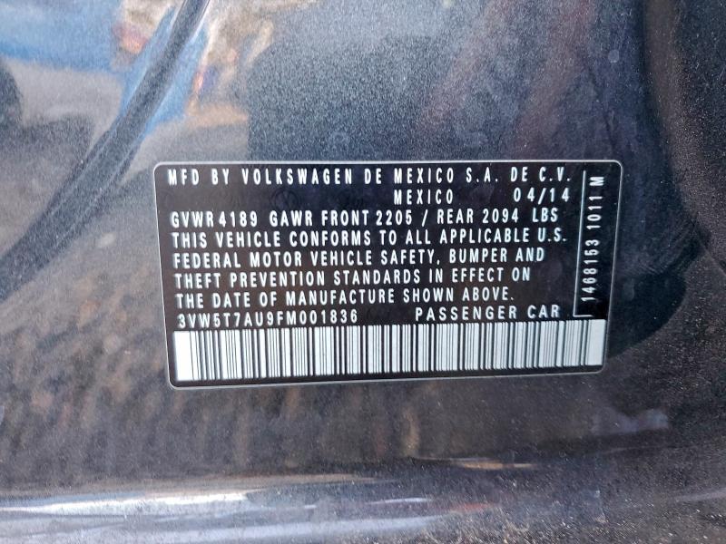 2015 VOLKSWAGEN GTI #3304676940