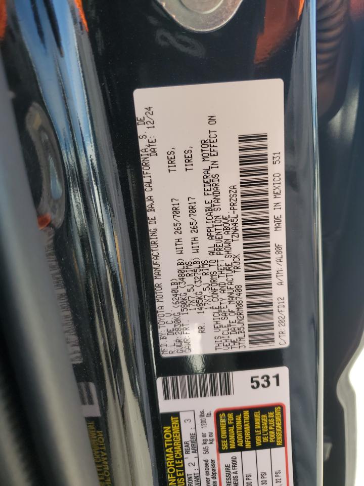 Lot #3311654258 2024 TOYOTA TACOMA DOU