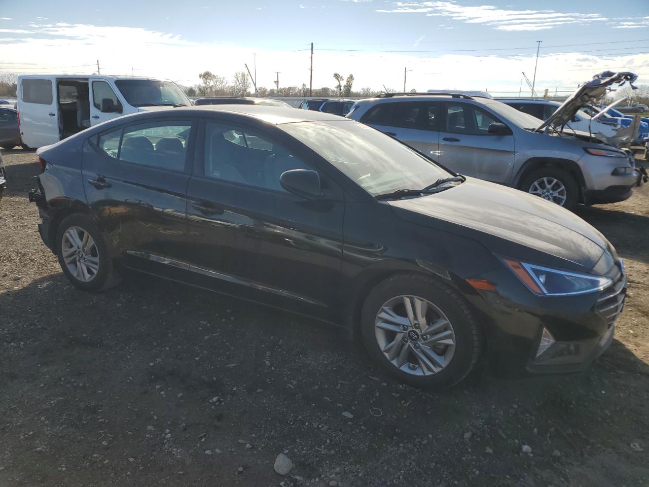 Lot #3301772343 2020 HYUNDAI ELANTRA SE