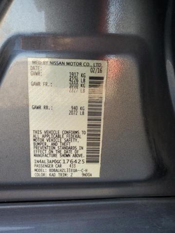 2016 NISSAN ALTIMA 2.5 #3297141542