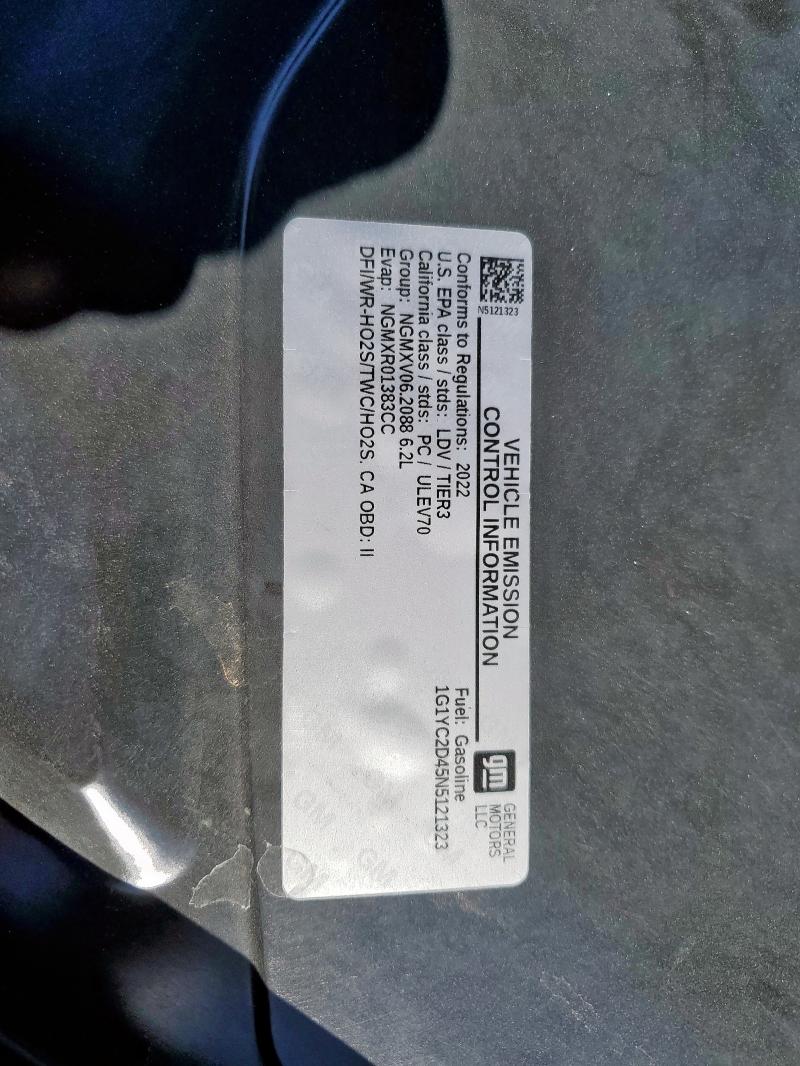 2022 CHEVROLET CORVETTE S #3311664226