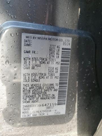 2024 NISSAN FRONTIER S #3284028824