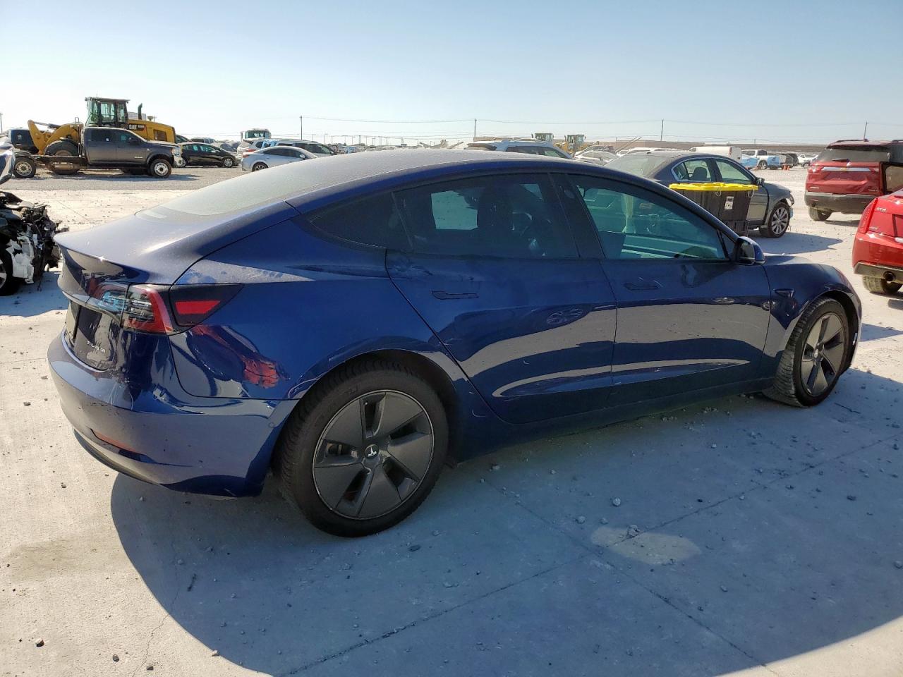 Lot #3317103989 2022 TESLA MODEL 3