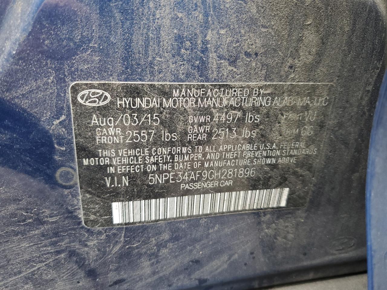 HYUNDAI SONATA SPORT