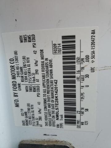 2019 FORD TRANSIT CO #3308473406