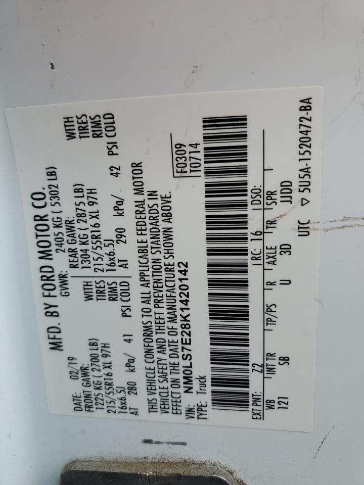 FORD TRANSIT CONNECT XL