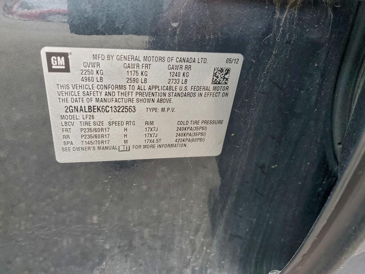 CHEVROLET EQUINOX LS