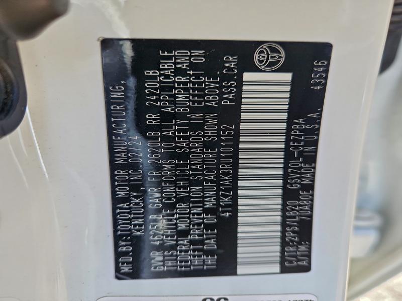 2024 TOYOTA CAMRY TRD #3302753024