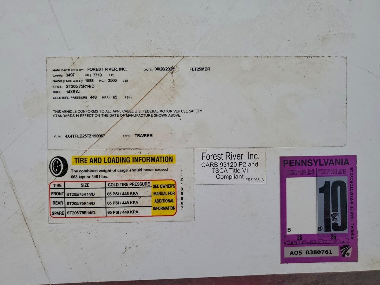 Lot #3310323965 2026 FLAG MICRO LITE