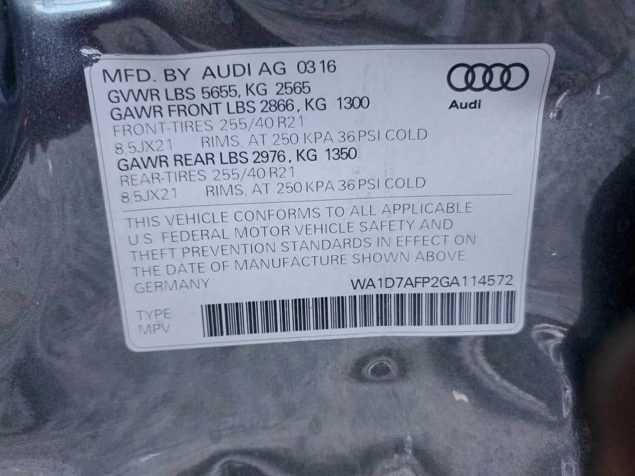 AUDI Q5 PREMIUM PLUS S-LINE