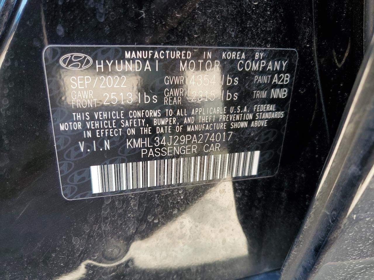 HYUNDAI SONATA LIMITED