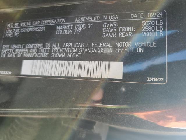 2024 VOLVO S60 PLUS #3293395445