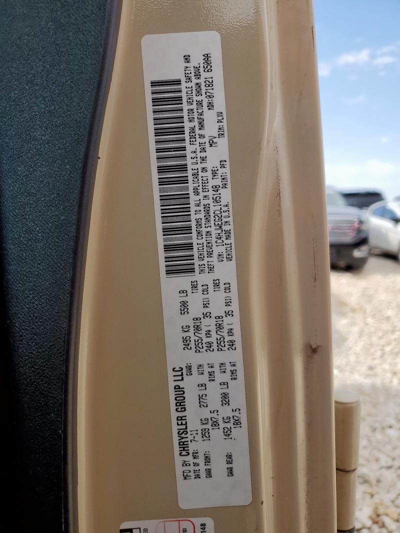 2012 JEEP WRANGLER U - 1C4HJWEG2CL105148