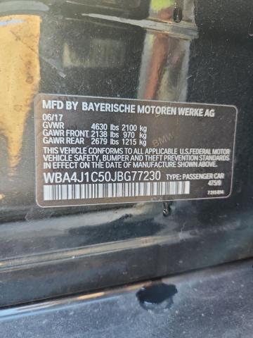 2018 BMW 430I GRAN #3301787334